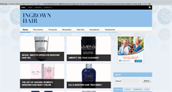 Desktop Screenshot of ingrown-hair.com